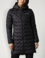 Campera Columbia Delta Ridge Long Down Jacket Premium Negro 32