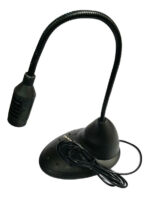 Microfono C/ Base Pc Notebook Netbook Karaoke Noganet Ramos Negro - Image 5