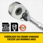 Caja Juego De Herramientas R99-150la 150 Piezas Stanley Racing Tubos Color Mango Amarillo - Image 8