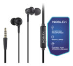 Auriculares In Ear Noblex Hp05bp Con Cable Micrófono Negro