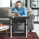 Mesa Plegable Auxiliar Reforzada Con Ruedas Premium - Image 3