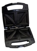 Sandwichera Tostadora Electrica + 750w Calidad Premium Ultimo Modelo Negro