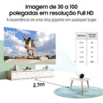Proyector Samsung The Freestyle Blanco - Image 8