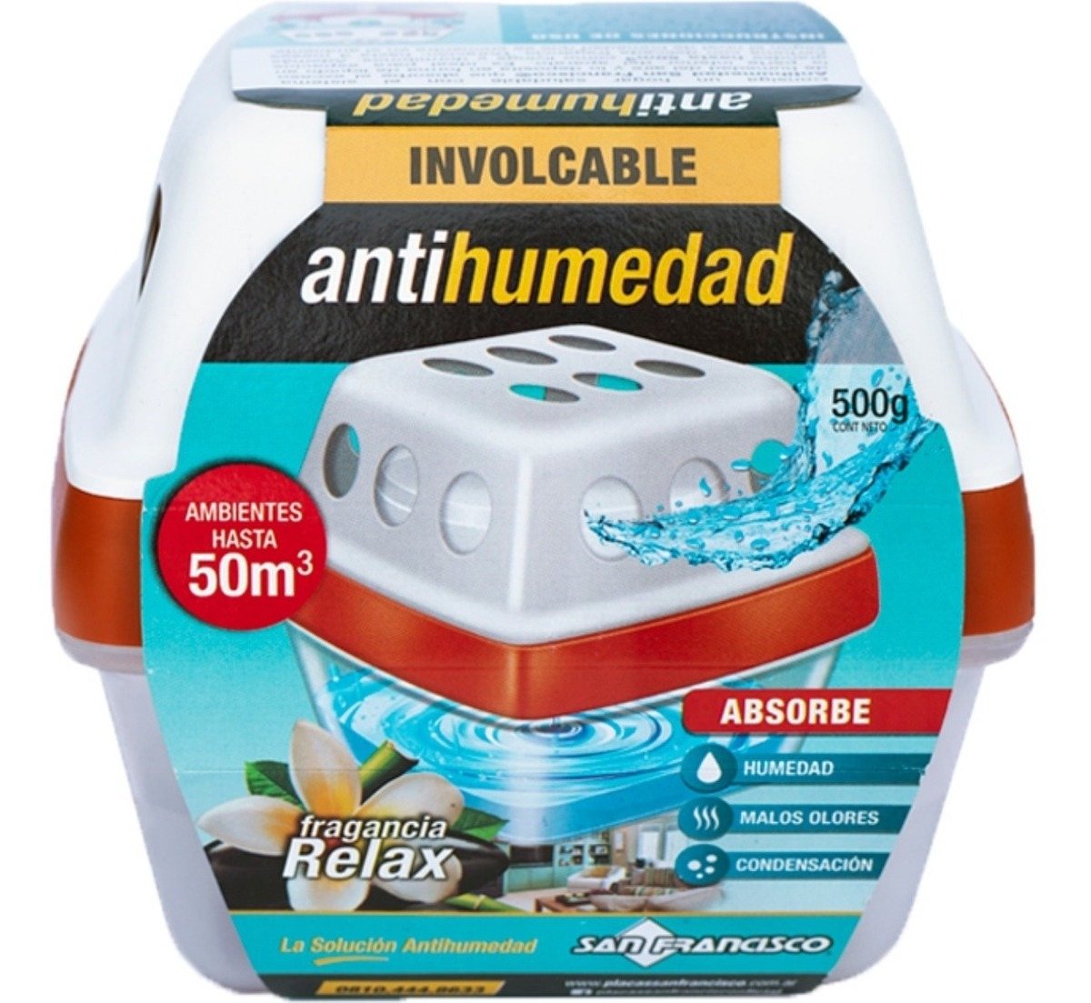 D_NQ_NP_649366-MLA99587326696_122025-F.jpg Deshumidificador San Francisco 500 Grs Relax - Image 1