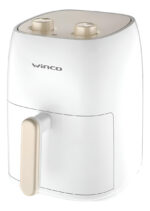 Freidora Sin Aceite Gran Capacidad Digital + Watts Ramos Blanco