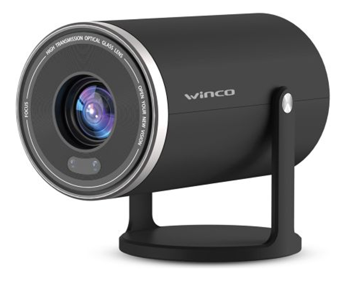 D_NQ_NP_653918-MLA102171747653_122025-F.jpg Proyector Led Winco Bluetooth Wifi Con Parlante Incorporado Negro - Image 1