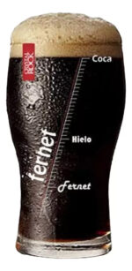 Vaso Para Fernet Vidrio Elegante Con Medidas Ramos Mejia