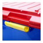 Caja Plastica Baul Organizador Plastico 90 Litros Reforzado  Azul - Image 8