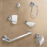 Set Accesorios De Baño Metalico Resistente Calidad Premium - Image 2