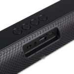 Parlante Barra Sonido Xinua Bluetooth Microfono Luz Rgb 10w Negro - Image 2