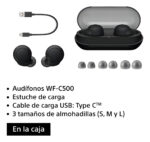 Auriculares In-ear Inalambricos Sony Wf-c500 Color Negro - Image 7