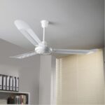 Ventilador De Techo 3 Aspas 5 Velocidades Metal Potenciado 1.42 M Blanco Metal 3 - Image 4