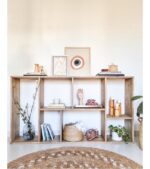 Biblioteca Con Estantes Madera De Pino Seleccionada Premium - Image 3