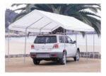Gazebo Pergola Garage 6x3m Toldo De Hierro Impermeable Uv - Image 6