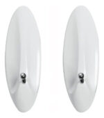 Set X2 Ganchos Metalicos Adhesivos Percha Multiuso