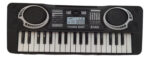 Organo Piano Teclado Infantil Musical 37 Teclas Rayuela Color Negro 370954 Genérica