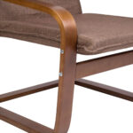 Silla Sillon De Descanso Moderno Madera Con Apoyabrazos - Image 5
