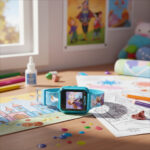 Reloj Infantil Interactivo Disney Frozen 2 Juegos Camara Turquesa - Image 4