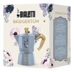 Cafetera Italiana Bialetti Bridgerton Moka Express 6 Tazas Color Celeste - Image 3