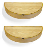 Set X2 Estantes Flotante Con Almacenamiento Diseño Calidad