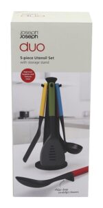 Set X5 Utensilios Multicolor De Cocina Joseph Duo Soporte