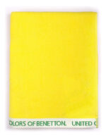 Set X2 Toallas De Playa Algodon Benetton Secado Rapido Azul Y Verde Lisa - Image 3