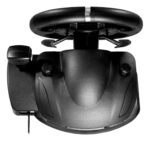 Volante Con Pedalera Gamer Multiplataforma Vibracion Premium Negro - Image 4