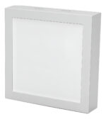 Plafón Led Candela De Aplicar Cuadrado 18w Luz Cálida 1100lm Blanco