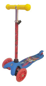 Monopatin Paw Patrol 3 Ruedas Diversion Y Calidad Premium Azul Paw Patrol