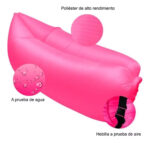 Sillon Puff Inflable Playa Pileta Camping + Bolso + Colores - Image 3