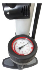 Inflador Manual Para Bicicleta Slp Con Manometro Portatil - Image 5