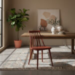 Silla De Comedor Olsen Exclusivo Modelo Importado Resistente No Aplica Marrón