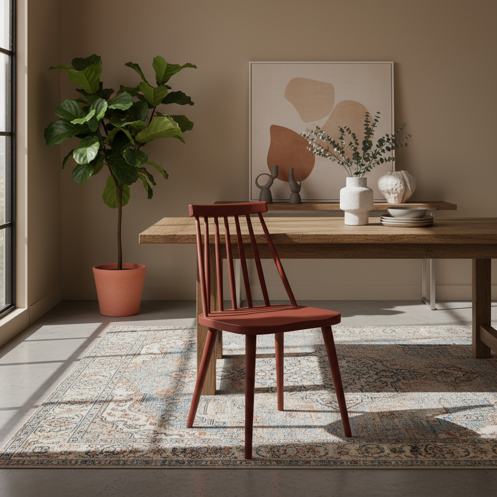 D_NQ_NP_674359-MLA92913631252_092025-F.jpg Silla De Comedor Olsen Exclusivo Modelo Importado Resistente No Aplica Marrón - Image 1