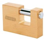 Candado Perno Horizontal Blindado Antipalanca Con 3 Llaves