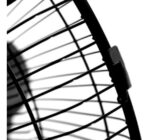 Ventilador 18´ Pie Cabezal Orbital Con Repeler Silencioso  45.72 Cm 50 Hz X 60 Hz Negro Negro Plástico 3 - Image 2