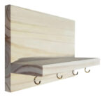 Estante Porta 4 Llaves Madera Moderno Diseño Calidad - Image 2