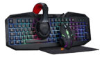 Kit Teclado + Mouse Retroiluminado Usb Gamer + Pad Ult Mod