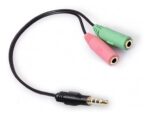 Cable Adaptador Mic Auricular A Jack 3.5 Para Celular Ps4 Pc - Image 3