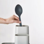 Organizador De Cocina Mesa Mesada Cubiertos Joseph Duo Color Gris - Image 3