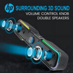 Barra De Sonido Hp Dhe-6002 - Parlante Pc Gamer Tv Notebook - Image 4