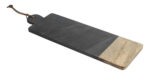 Kit Premium: Tabla Para Cortar Marmol Y Madera + Parrilla Electrica Antiadherente Negra - Image 2