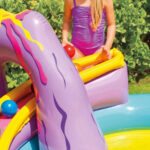 Pileta Inflable Dinoland Playcenter Infantilx 280 Lts Intex Azul - Image 7