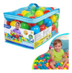 Corralito Inflable Baby + Set De 100 Pelotas Bestway Multicolor - Image 3