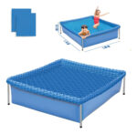 Pileta Botafogo Lar & Lazer Pis0627 11m Diámetro 33cm Altura Acero Pvc Azul - Image 4