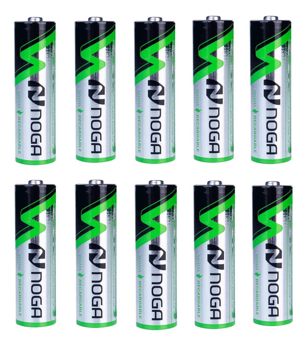 D_NQ_NP_688036-MLA82840760898_032025-F.jpg Combo De 10 Pilas Recargables Aa 2900mah Capacidad - Image 1