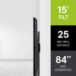 Soporte Tv Articulado One For All Wm 4621 32-84  Lcd Led Negro Inclinable - Image 3