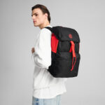 Mochila Puma Acm Ftblarchive Backpack, Unisex, Negro Y Rojo Diseño De La Tela Lisa Negro/rojo Liso - Image 5