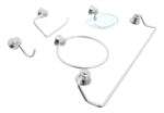 Set De 5 Accesorios De Baño Moderno Calidad Premium