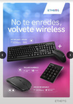 Mouse Inalambrico Recargable 1600 Dpi Bateria De Litio Lelab Negro - Image 5