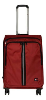 Valija De Cabina Tommy Hilfiger Original Diseño Calidad Rojo Lisa